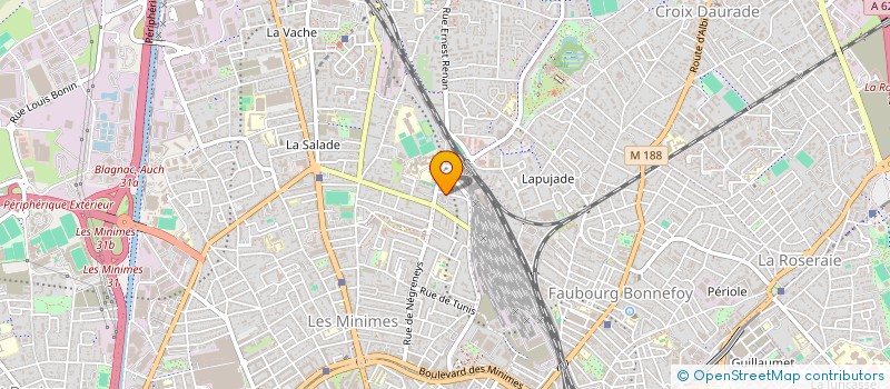 localisation de l'entreprise MADAME KHAOULA DEBARA  TOULOUSE