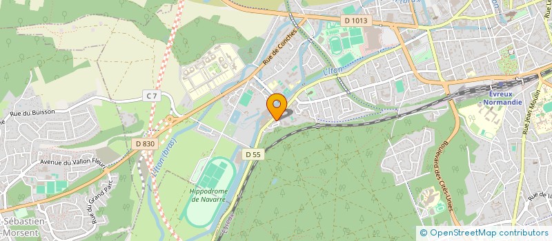 localisation de l'entreprise MADAME KHAOULA HAIDARAH  EVREUX