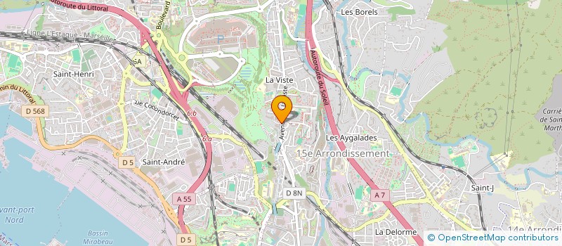localisation de l'entreprise MADAME KHAOULA HAMIDA à MARSEILLE