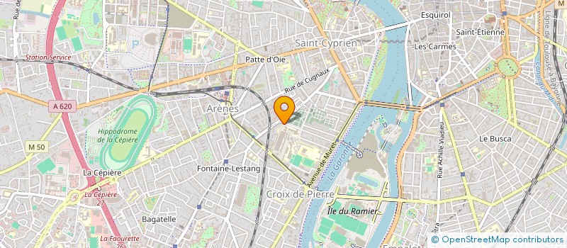 localisation de l'entreprise MADAME KHAOULA HOURADI à TOULOUSE