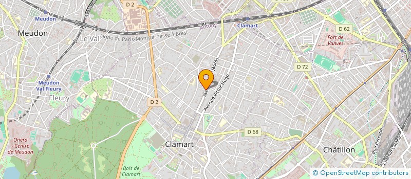 localisation de l'entreprise MADAME KHAOULA KHAOULA JELASSI à CLAMART