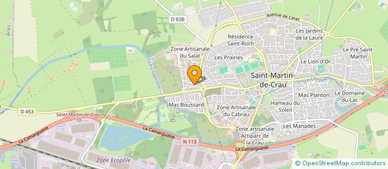 localisation de l'entreprise MADAME KHAOULA LAFKIH à SAINT-MARTIN-DE-CRAU