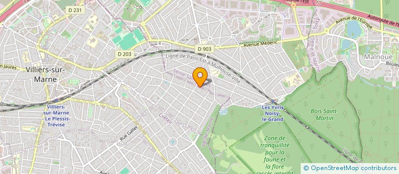 localisation de l'entreprise MADAME KHAOULA MARZOUK  NOISY-LE-GRAND