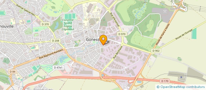 localisation de l'entreprise MADAME KHAOULA ZANOUN à GONESSE