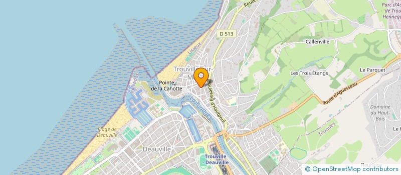 localisation de l'entreprise MADAME KHARY SAMBA  TROUVILLE-SUR-MER