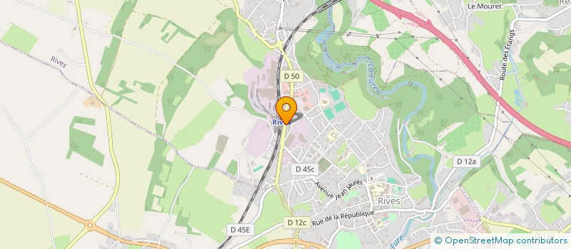 localisation de l'entreprise MADAME KHATIMA HALIMI  RIVES