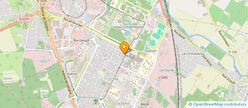 localisation de l'entreprise MADAME KHAVA RIZVANOVNA UDIEVA à ORLEANS