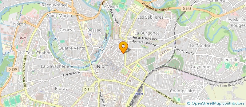 localisation de l'entreprise MADAME KHAYRA BENHAMIMED à NIORT