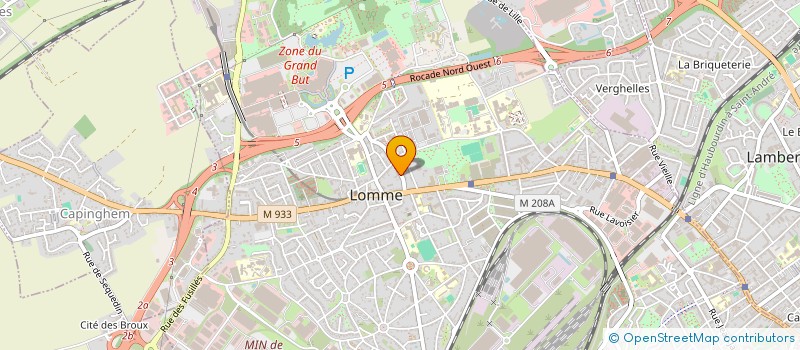 localisation de l'entreprise MADAME KHAYRA DAHROUR à LILLE