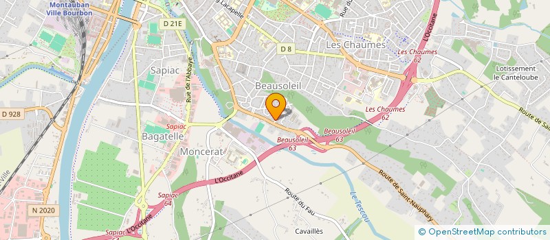 localisation de l'entreprise MADAME KHAYRA ZAITI  MONTAUBAN