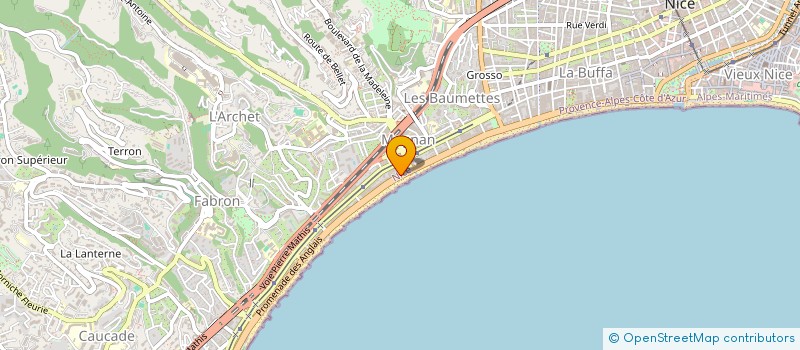 localisation de l'entreprise MADAME KHEBIRA ENNAJI à NICE