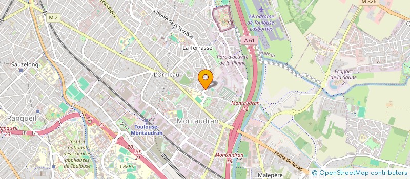 localisation de l'entreprise MADAME KHEDIDJA BELABBES à TOULOUSE