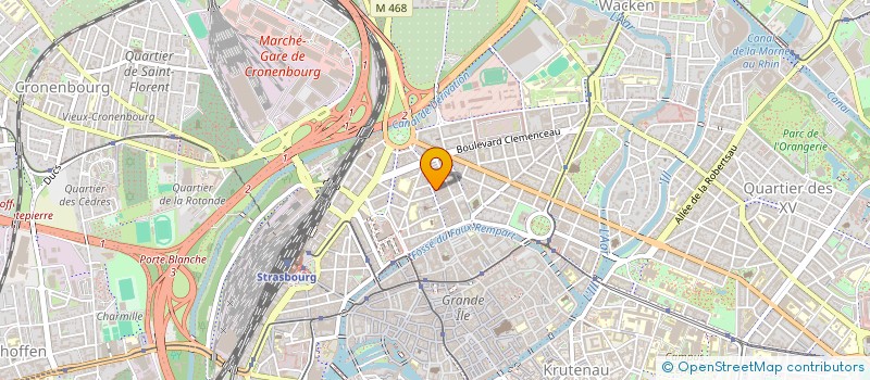 localisation de l'entreprise MADAME KHEDIDJA BOUZIANE à STRASBOURG