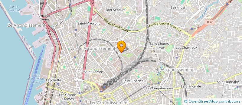 localisation de l'entreprise MADAME KHEDIDJA LAFDJAH à MARSEILLE