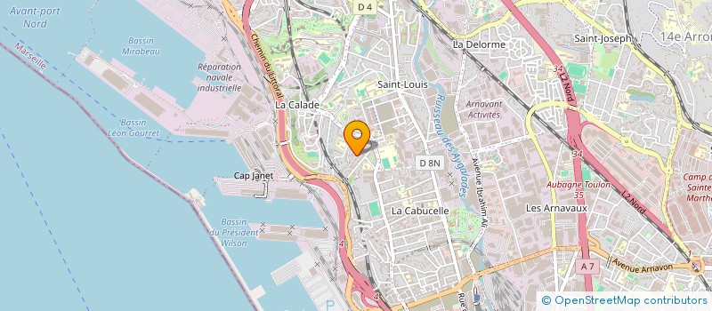 localisation de l'entreprise MADAME KHEDIDJA SLIMANE BOUHREM à MARSEILLE