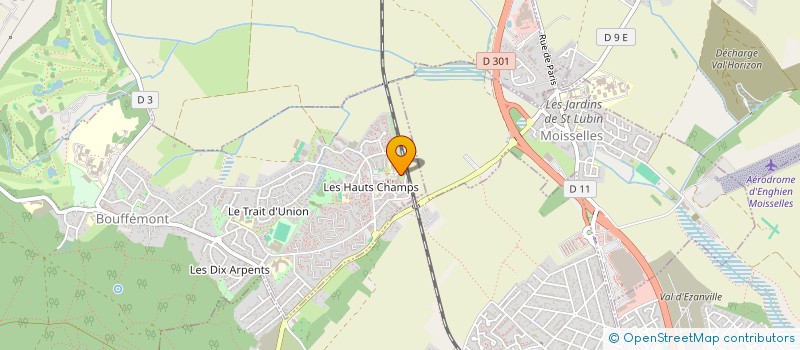 localisation de l'entreprise MADAME KHEIRA ABBASSI  BOUFFEMONT