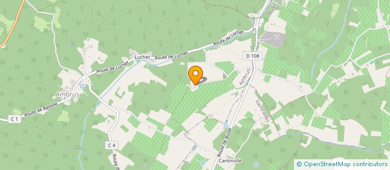 localisation de l'entreprise MADAME KHEIRA BELABBES BENGRAA  AMBRUS