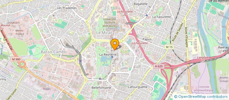 localisation de l'entreprise MADAME KHEIRA BELKAROUI à TOULOUSE