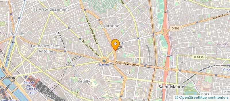 localisation de l'entreprise MADAME KHEIRA BENALI OUENZAR  PARIS