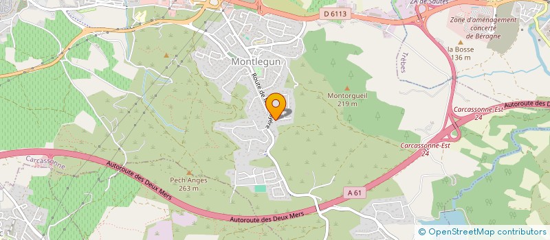 localisation de l'entreprise MADAME KHEIRA FEKROUN  CARCASSONNE