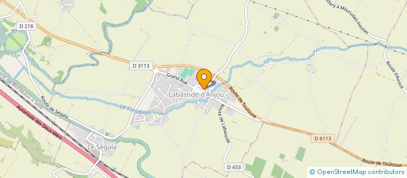 localisation de l'entreprise MADAME KHEIRA FERRIOL  LABASTIDE-D'ANJOU