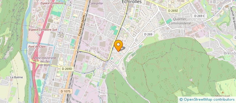 localisation de l'entreprise MADAME KHEIRA HOCINE à ECHIROLLES