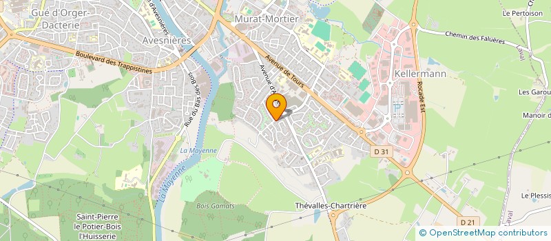 localisation de l'entreprise MADAME KHEIRA KAHILI à LAVAL