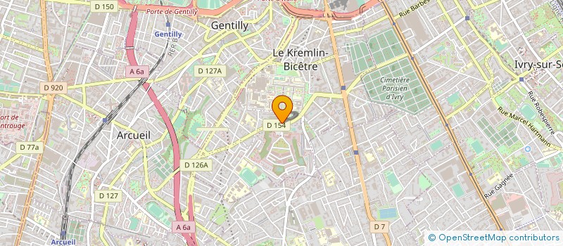 localisation de l'entreprise MADAME KHEIRA MAMOUNI  LE KREMLIN-BICETRE