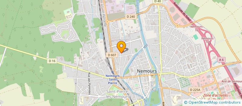 localisation de l'entreprise MADAME KHEIRA MERABET  NEMOURS