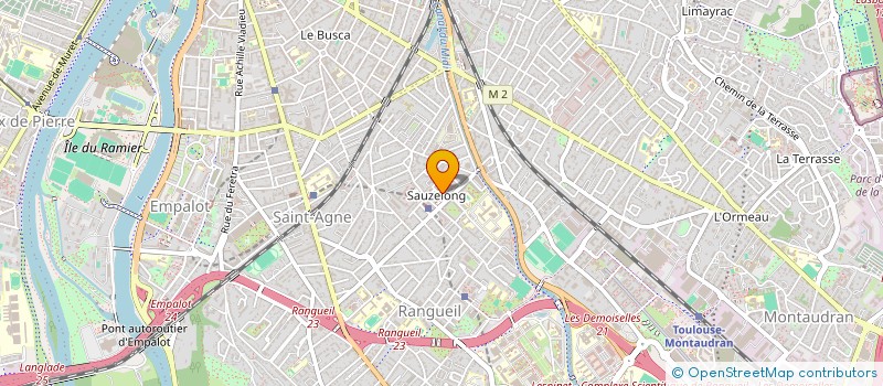 localisation de l'entreprise MADAME KHEIRA REGUIEG  TOULOUSE