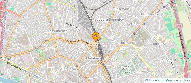 localisation de l'entreprise MADAME KHEIRA SAAD à TOULOUSE