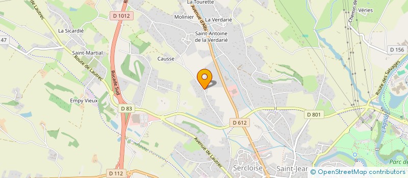 localisation de l'entreprise MADAME KHEIRA SELHA  CASTRES