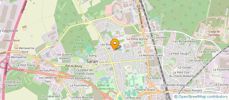 localisation de l'entreprise MADAME KHEIRA YAHYAOUI à SARAN