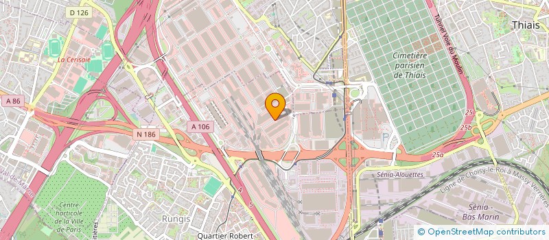 localisation de l'entreprise MADAME KHELIFA SEBAA  RUNGIS