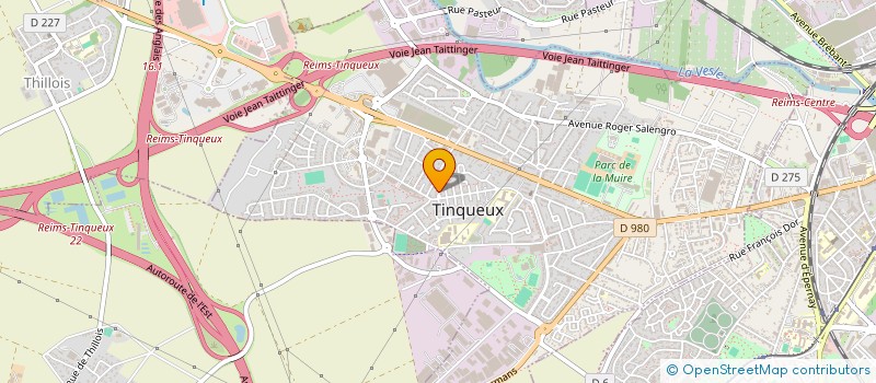 localisation de l'entreprise MADAME KHELOUD SELLA  TINQUEUX