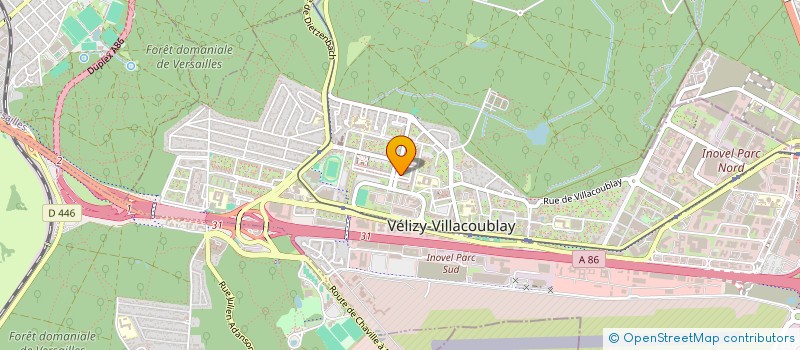 localisation de l'entreprise MADAME KHELOUDJA MOUHOUB à VELIZY-VILLACOUBLAY