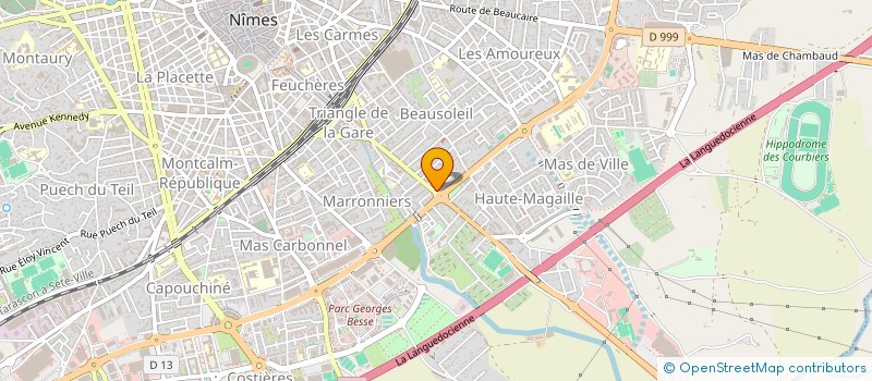 localisation de l'entreprise MADAME KHEMISSA KEDHAI  NIMES