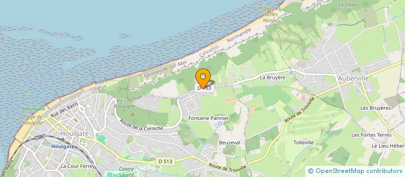 localisation de l'entreprise MADAME KHIRA AKAABOUNE  HOULGATE