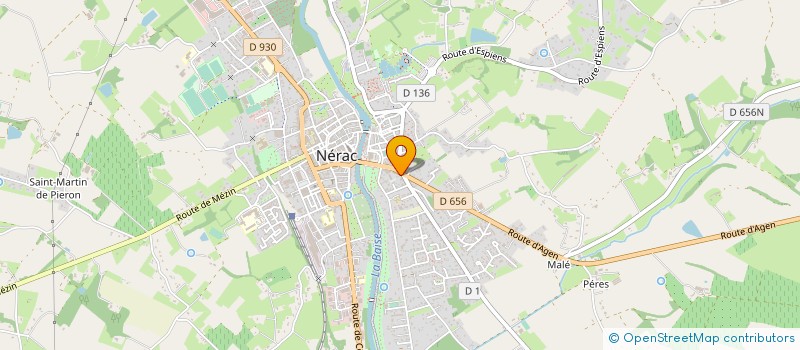 localisation de l'entreprise MADAME KHIRA CHEBBI  NERAC