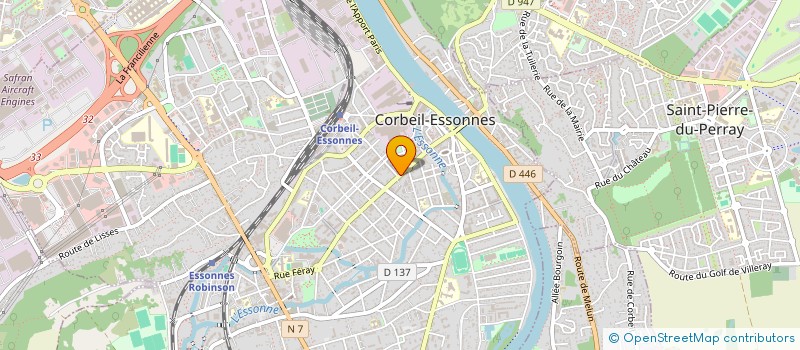 localisation de l'entreprise MADAME KHLIDA BEN SIDI BRAHIM à CORBEIL-ESSONNES
