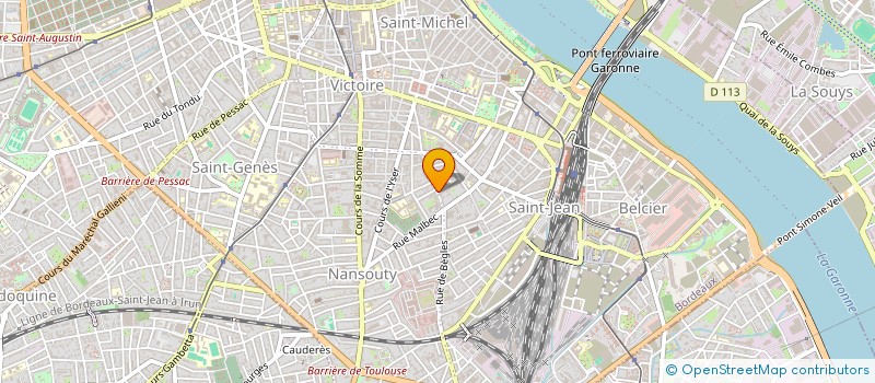 localisation de l'entreprise MADAME KHODIA CISSE à BORDEAUX