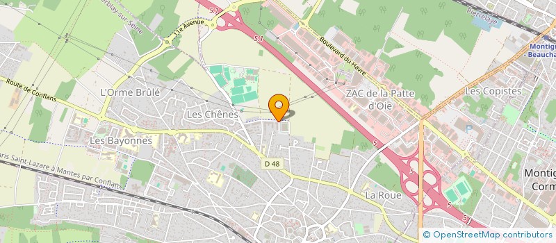 localisation de l'entreprise MADAME KHOLOUD CHLEIKH à HERBLAY-SUR-SEINE