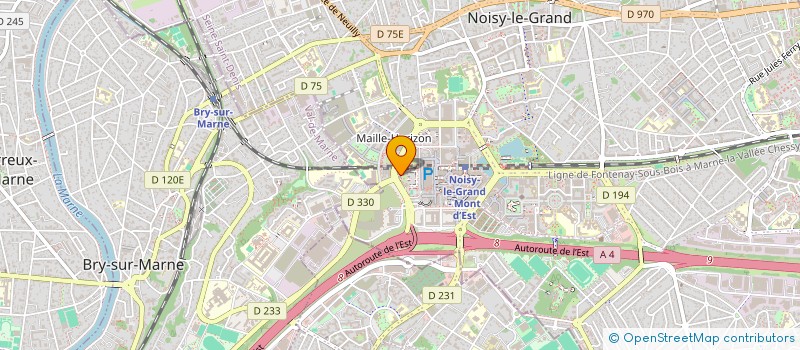 localisation de l'entreprise MADAME KHOULOUD AL ZGHAYARE  NOISY-LE-GRAND