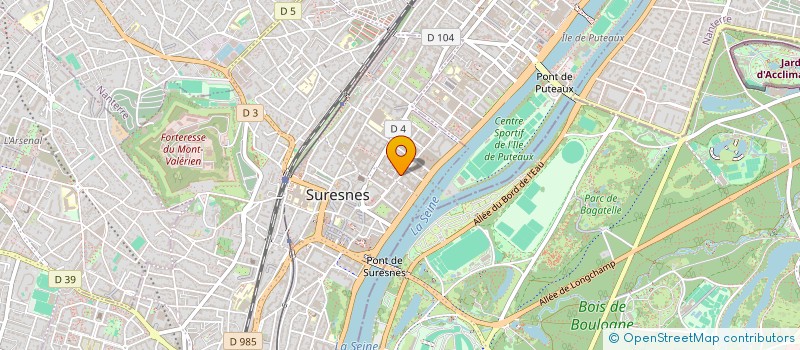 localisation de l'entreprise MADAME KHOULOUD DJERBI à SURESNES