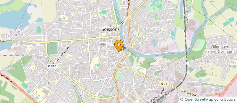 localisation de l'entreprise MADAME KHOULOUD MBERIK à SOISSONS