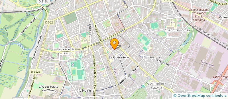 localisation de l'entreprise MADAME KHOUMARA OMARKHEL à CAEN