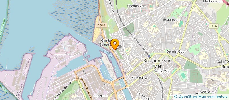 localisation de l'entreprise MADAME KHOUREDIA DIALLO  BOULOGNE-SUR-MER