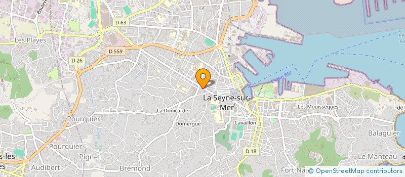 localisation de l'entreprise MADAME KHRYSTYNA OHAR  SAINT-MANDRIER-SUR-MER