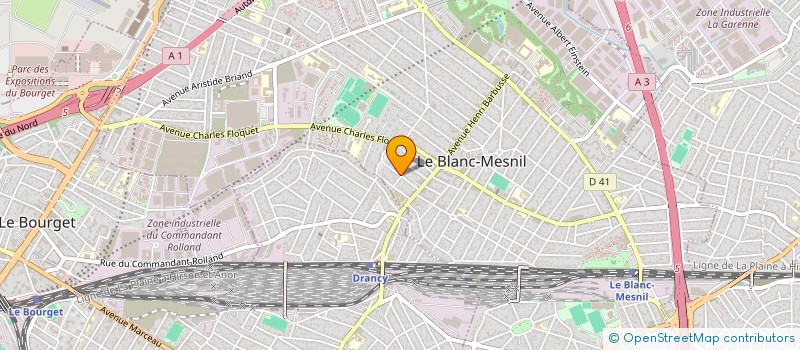 localisation de l'entreprise MADAME KHRYSTYNA SHCHUR à LE BLANC-MESNIL