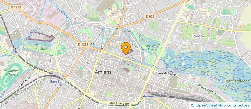 localisation de l'entreprise MADAME KIAHRA LEBORGNE à AMIENS
